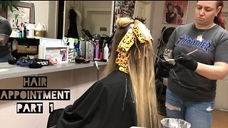 ASMR Hair Appointment Part 1!