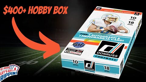 🏈Football Sunday🏈2021 Donruss Football Hobby Box! Gold Press Proof!