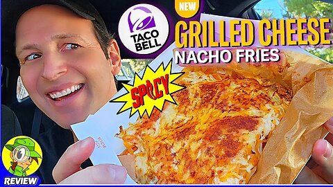 Taco Bell® SPICY GRILLED CHEESE NACHO FRIES Review 🌮🔔🌶️🧀🍟 ⎮ Peep THIS Out! 🕵️‍♂️