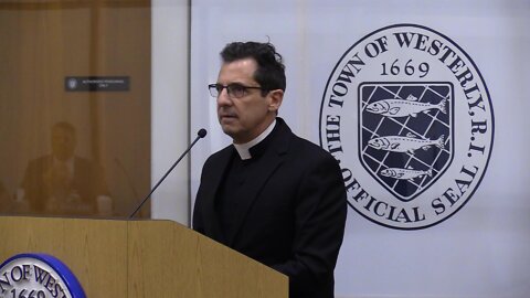 Fr. Giacomo Capoverde Gives Opposition Testimony Of Objectionable Materials To The Westerly, RI School Committee