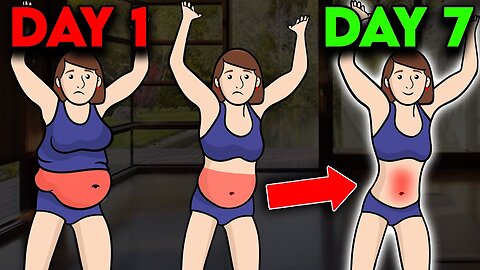 7 Min 7 Day 7 Standing Exercises To Lose Weight & Get Flat Tummy