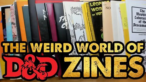 Exploring the Weird World of DnD Zines: Part 1