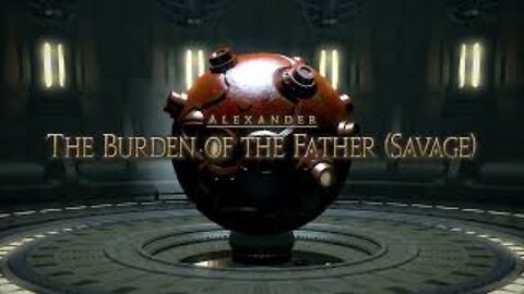 FINAL FANTASY XIV (Solo Sam) Alexander - The Burden of the Father (Savage)