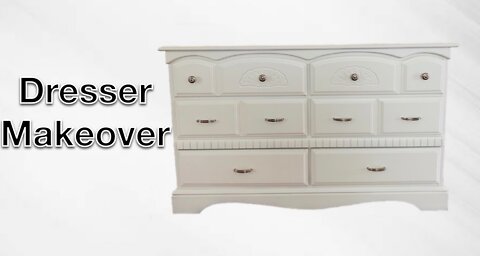 INFANT DRESSER MAKEOVER/ FURNITURE RESTORATION