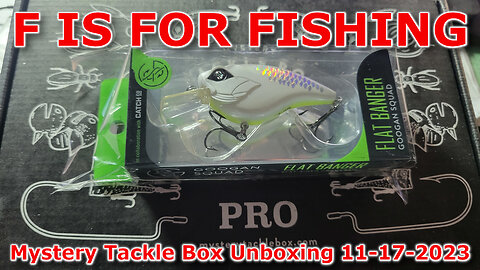 Mystery Tackle Box Unboxing 11-17-2023