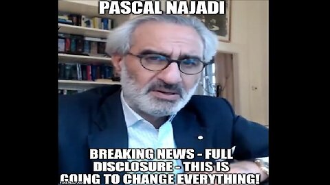 Pascal Najadi: This is Going to Change Everything! #WWG2WGA 🤝#SemperSupra💫