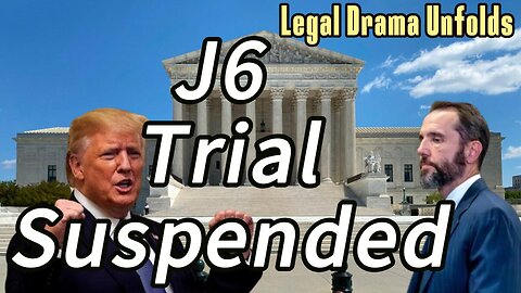 Trump Jan6 Trial Suspended! Legal Drama Unfolds. #trump#fpy