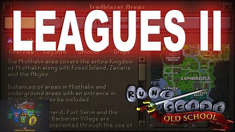 Osrs Leagues II - Trailblazer Areas | New Osrs Minigame