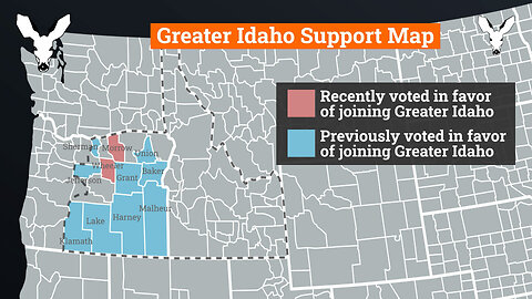 "Greater Idaho" Secession Bill Passes Idaho House | VDARE Video Bulletin