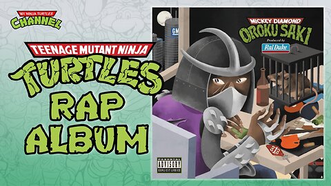 TMNT NINJA RAP Music Album OROKU SAKI EP by Mickey Diamond & Ral Duke