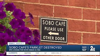 Sobo Cafe's parklet destroyed