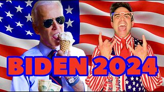 Joe Biden Runs AGAIN 2024 presidential campaigns for more Ice Cream and Corruption