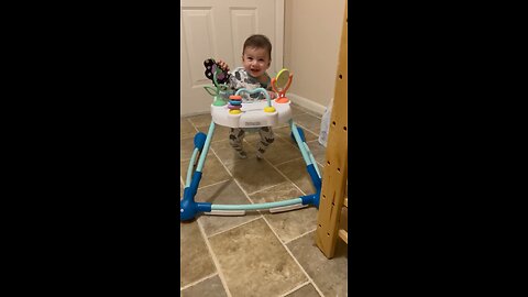 First Time In A Walker