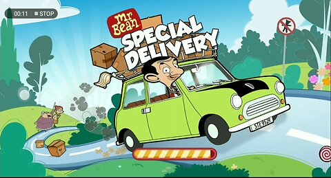 mr Bean SPECIAL DELIVERY Game level one