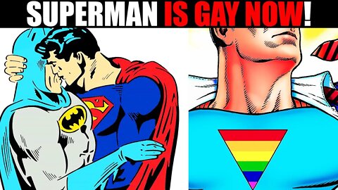 SUPERMAN is Going GAY in Shocking Twist For Decades-Old Franchise! More WOKE GAY PANDERING! #Shorts