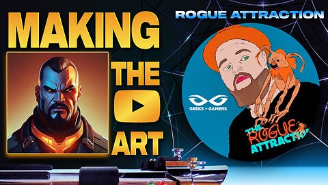 LIVE! - MAKING the Youtube Art ft @TheRogueAttraction