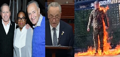 David Zaslav's Buddy Chuck Schumer Wants Election Interference In Israel, The Aaron Bushnell Effect?