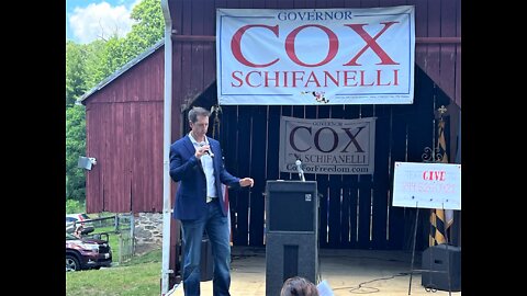 Dan Cox for Maryland Governor Rally Part 2 of 5