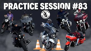 Practice Session #83 - Advanced Slow Speed Motorcycle Riding Skills