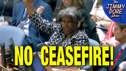 U.S. VETOES U.N Vote For Gaza Ceasefire!