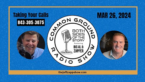 The Common Ground Radio Show LIVE 26 MAR 2024