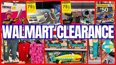 Walmart 75% Off Clearance | Walmart Clearance This Week | Walmart Shop W/Me | #walmartclearance