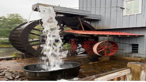 Milling Stone Ground Grits , yum . Cherokee , North Carolina #shorts