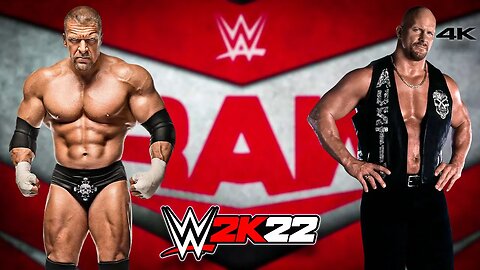 WWE 2K22: Triple H Vs. Stone Cold Steve Austin - (PC) - [4K60FPS] - Epic Gameplay!
