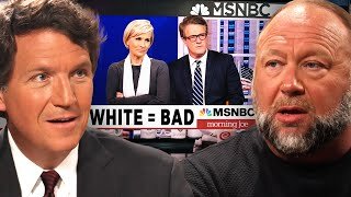 The Anti-White Media Campaign on Full Display - Alex Jones, Tucker Carlson