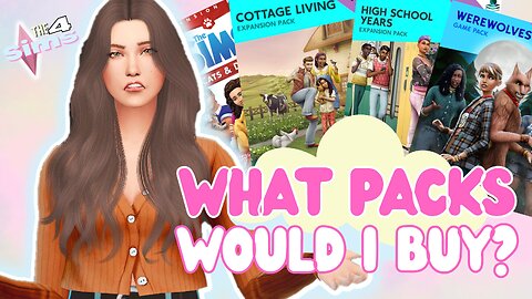 Explore Some of the Sims 4 Packs with me.