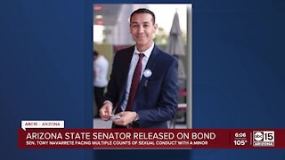Arizona Senator Tony Navarrete accused of child sex crimes, out on bond