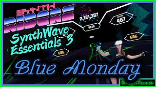 [NEW SYNTH RIDERS VR OST] Synthwave Essentials - Blue Monday by ZARDONIC (ft Reebz)