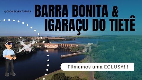 🛥️⛵As Maravilhas do Rio Tietê #djimini3pro - Voo Épico em Barra Bonita e Igaraçu do Tietê⛰️🌊