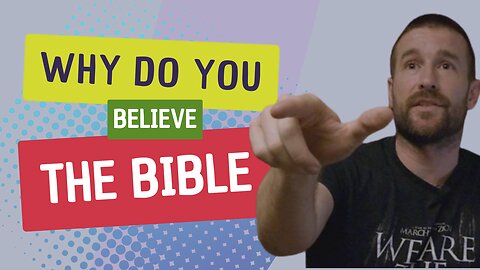 Why Do You Believe The Bible? - Pastor Steven Anderson Clip