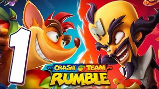 CrashTeam Rumble Part 1 CRASH is back! (PS5)