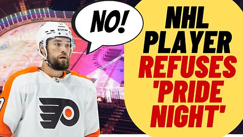 NHL Player Refuses Team's Pride Night