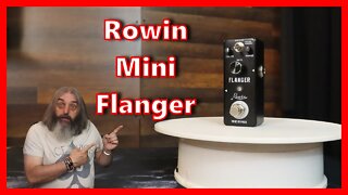 Rowin Mini Flanger Demo and Review