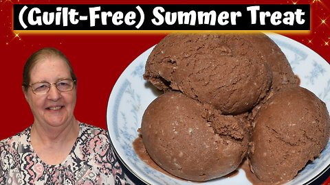 Healthy & Tasty Homemade Frosty or Ice Cream: Sugar Free!