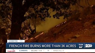 French fire burns more than 3K acres