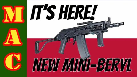 NEW! Mini-Beryl 5.56 Pistol from FB Radom!