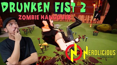 🎮 GAMEPLAY! DRUNKEN FIST 2: ZOMBIE HANGOVER – um jogo que precisa corrigir os bugs para PC!