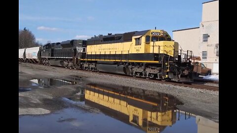 NYS&W From Cortland to Syracuse AND EMD SD45-2 ex BN Locomotive