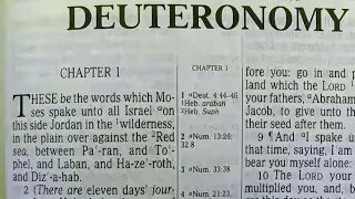 Deuteronomy: Chapters 01-02