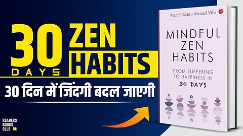 MINDFUL ZEN HABITS by Mark Reklau Audiobook | Book Summary in Hindi #summary