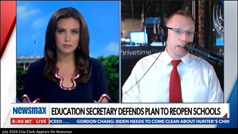 Newsmax | Clay Clark Calls Out Bill Gates On Newsmax LIVE | “We shouldn’t be listening to people who spend time w/ pedophiles as it relates to our kids,” - Clay Clark (Newsmax 2020) + Great Reset Explained In 5 Min & 56 Seconds