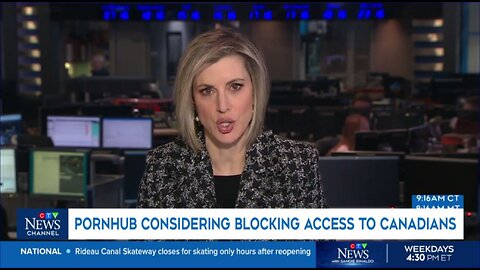 Pornhub will be Blocked in Canada. No Porn for You !