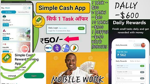 How to Earn Money Online //Simple cash app Use and earn money kaise kare