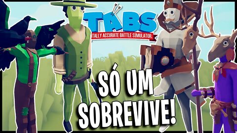 MOD Battle Royale no TABS! Só um sobrevive! Totally Accurate Battle Simulator