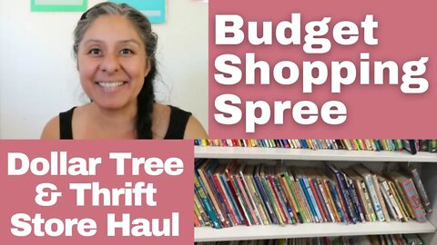 Budget Shopping Spree - Dollar Tree & Thrift Store