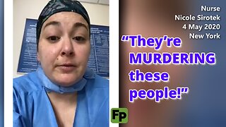 Hospitalised NY COVID patients murdered by gross negligence, medical mismanagement | Nicole Sirotek